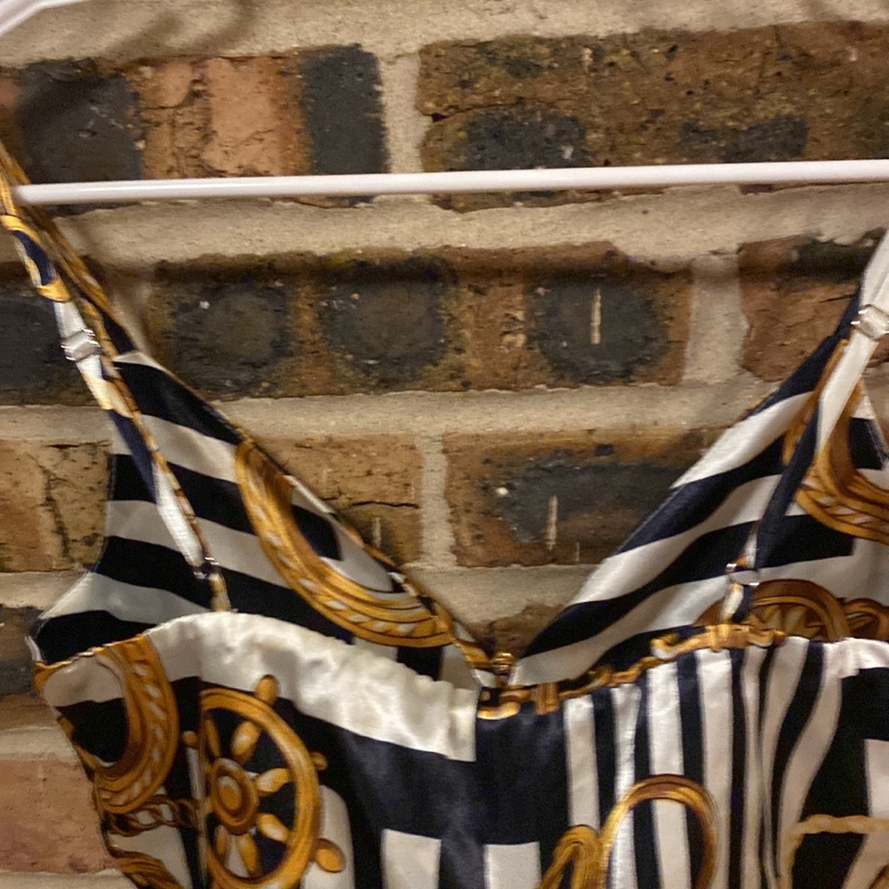 Lurelly made in los angeles silk corset, midriff tie, adjustable straps, W’s S - Picture 8 of 8